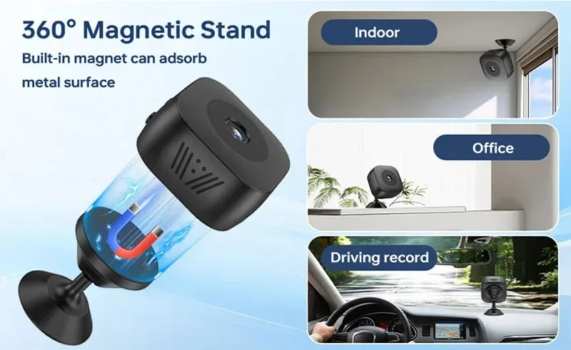 1920 * 1080P Mini HD Camera WiFi Wireless Monitoring Security Protection Remote Monitor Camcorders Video Surveillance Smart Home - AMULET RING STORE