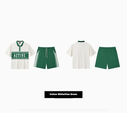 Xtep Knitted Suit For Men And Women 2024 Summer Fashion Sports Suit Soft Quick-Drying  Leisure  Comfortable Suit 8762276A0102