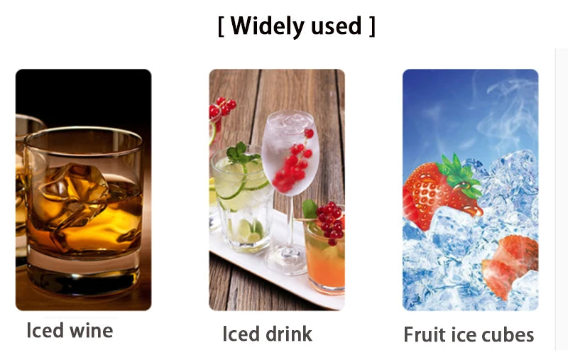 4/6/8/15 Grid Big Ice Tray Mold Giant Jumbo Large Food Grade Silicone Ice Cube Square Tray Mold DIY Ice Maker Ice Cube Tray - AMULET RING STORE