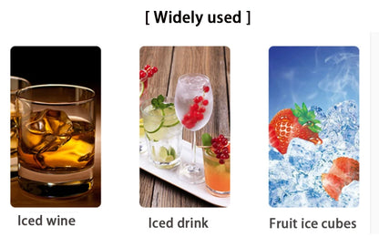 4/6/8/15 Grid Big Ice Tray Mold Giant Jumbo Large Food Grade Silicone Ice Cube Square Tray Mold DIY Ice Maker Ice Cube Tray - AMULET RING STORE