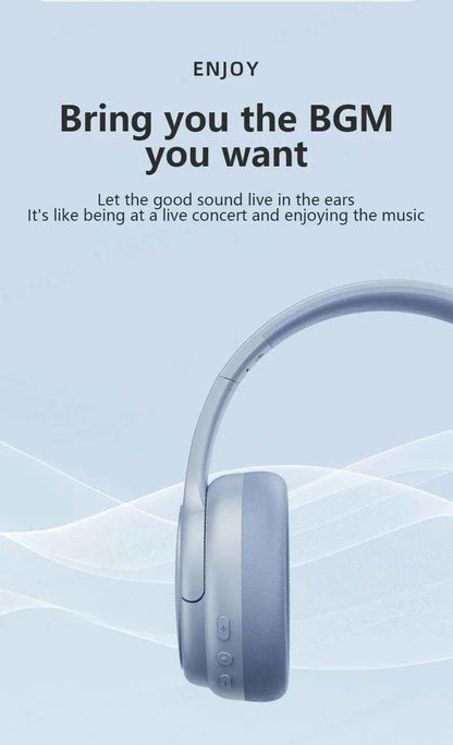 Original Lenovo TH20 Wireless Earphones Head Mounted Bluetooth Headphones HD Stereo Low Latency Music Game Earbuds Sport Headset