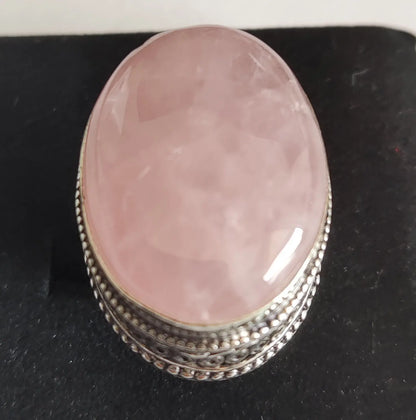 Genuine Turquoise Labradorite Moonstone Owyhee Opal Amazonite Ruby Zoisite  Ring