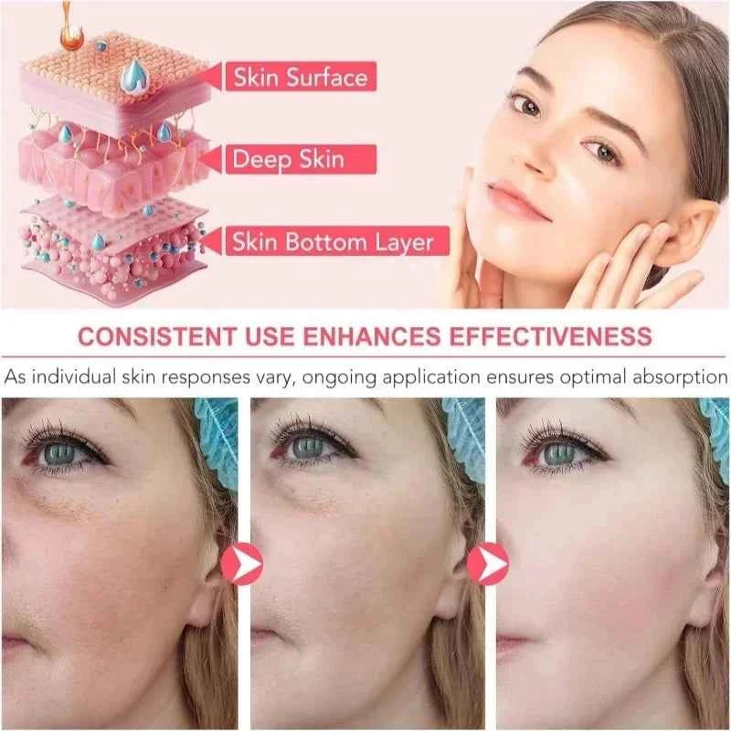 50g Collagen Niacinamide Jelly Cream Deep Moisturizing Pore Shrinking Brightening Niacinamide Gel  Lifting Firming Face Skin Car