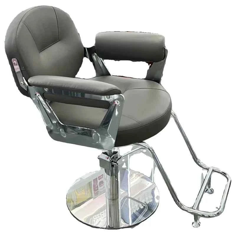 Comfortable Women Dressing Professional Barber Chair Swivel Advanced Trendy Barber Chairs Silla Leisure Design Salon Furniture