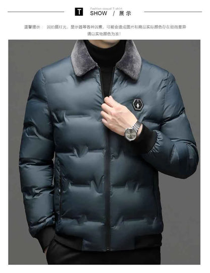 2024 Winter jackets men high quality fashion Warm Jacket Casual thicken Parkas Men's Winter Jackets Warm coat male size L-5XL