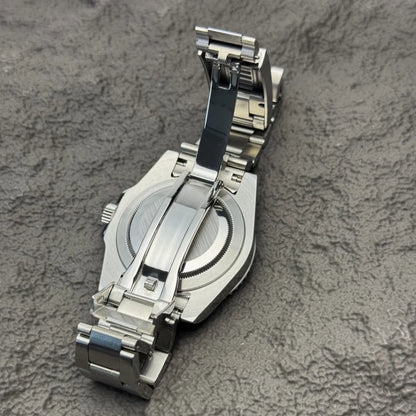 40mm 200m Waterproof NH34 NH35 NH36 Watch Case Accessories for Oyster Band SUB Watch Maker 120clicks BGW9 blue lume Bezel - AMULET RING STORE