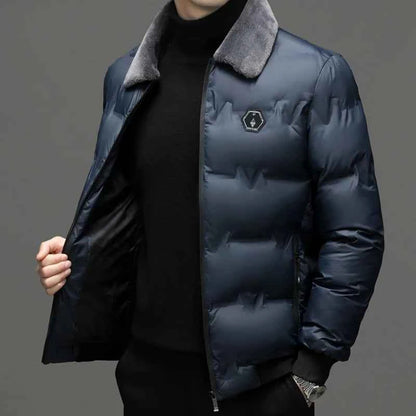 2024 Winter jackets men high quality fashion Warm Jacket Casual thicken Parkas Men's Winter Jackets Warm coat male size L-5XL