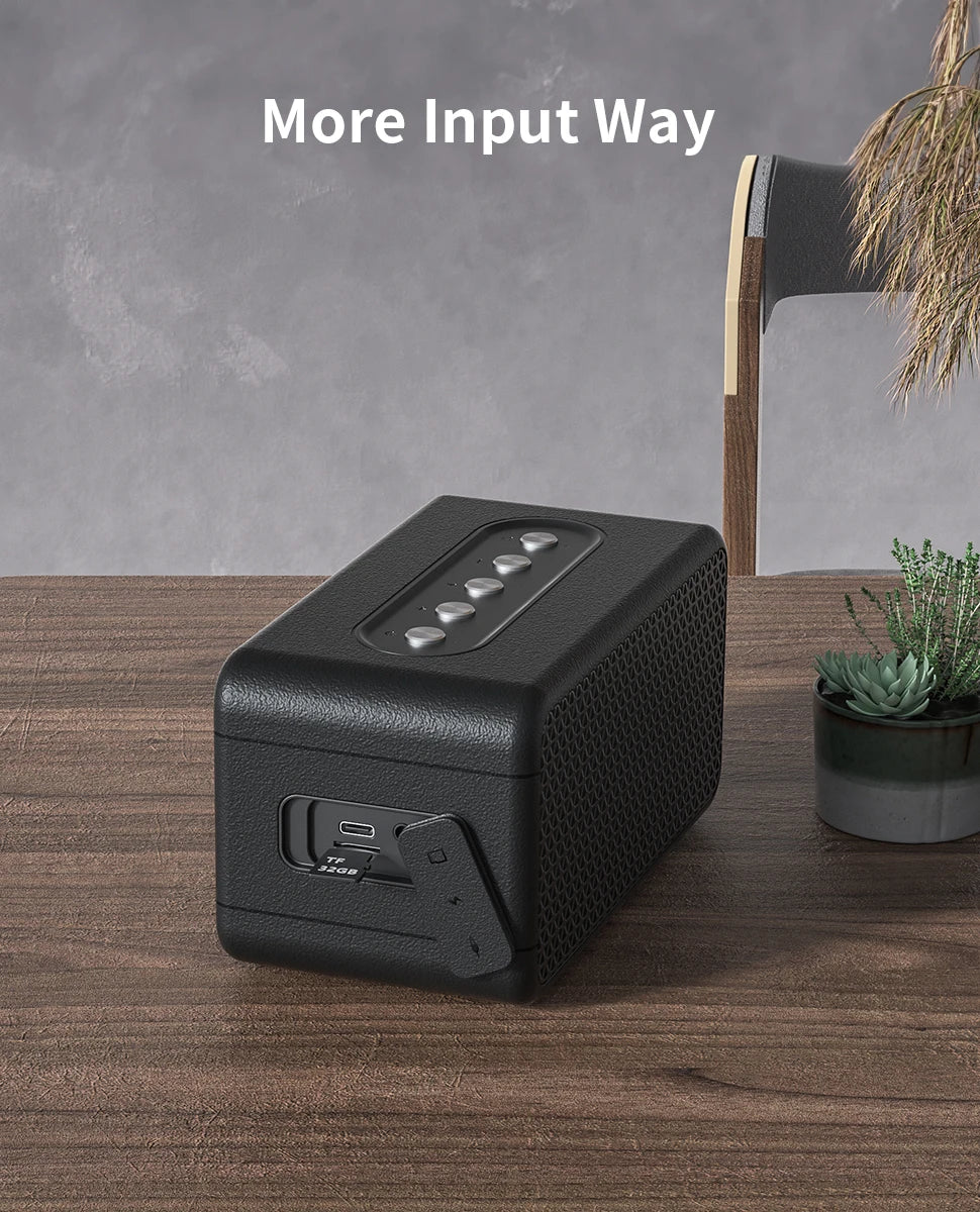 Mlove A100 Portable Bluetooth Speaker Wireless Bluetooth 5.3 Stereo Sound 24-Hour Playtime Rich Bass IPX5 Waterproof - AMULET RING STORE