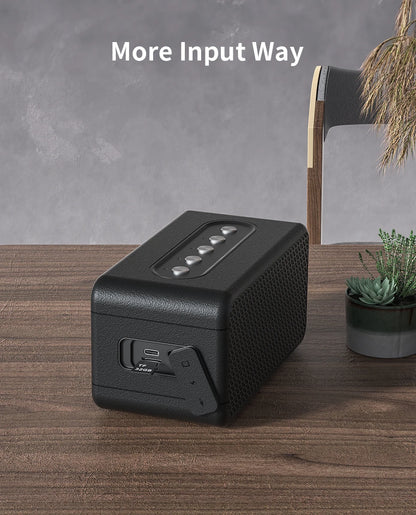 Mlove A100 Portable Bluetooth Speaker Wireless Bluetooth 5.3 Stereo Sound 24-Hour Playtime Rich Bass IPX5 Waterproof - AMULET RING STORE