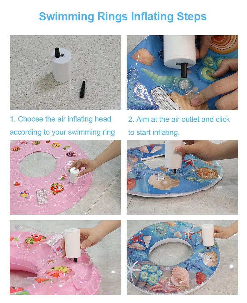 Cordless Electric Vacuum Bag Sealer Pump, Portable USB Charge Vacuum Compression Machine for Food Clothes Storage Bags - AMULET RING STORE