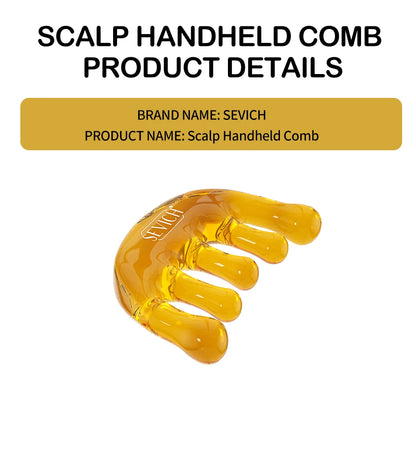 Sevich India Herbal Hair Growth Oil And Scalp Massager Comb Tool Set Ayurvedic Adivasi Fast Regrowth Thicken Serum Hair Growing - AMULET RING STORE