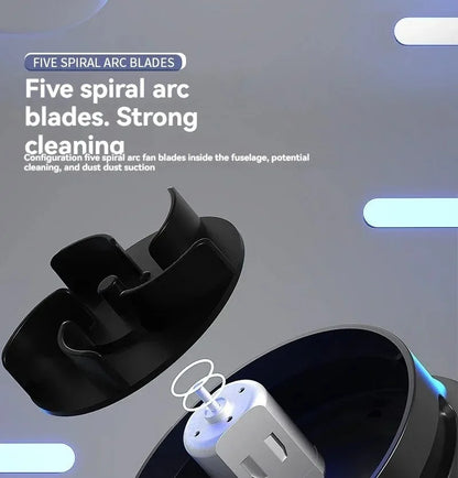 Table Vacuum Cleaner Mini Desktop Dust Vacuum With Detachable Nozzle USB Rechargeable Wireless Car Vacuum Cleaner Cleaning Tools - AMULET RING STORE