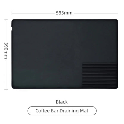 Coffee Tamper Mat Espresso Portafilter Station Silicone Bar Machine Pad Rubber Anti Slip Bar Kitchen Barista Tools Accessories - AMULET RING STORE
