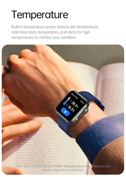 2025 New LED Women AI Smart Diagnosis Smart Watch HRV+PPG Blood Pressure Blood oxygen Health monitor IP68 NFC Smartwatches ﻿