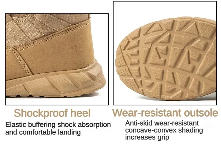 Combat Boot Green Desert Brown Boot Lightweight Training Boots Hiking Boots For Man Tactical Boots Bota Masculina