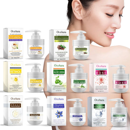 Facial Moisturizer Cream Retinol Wrinkles Remover Sagging Firming Lifting Anti Aging Fresh Fragrance Body Lotion Daily Skin Care - AMULET RING STORE