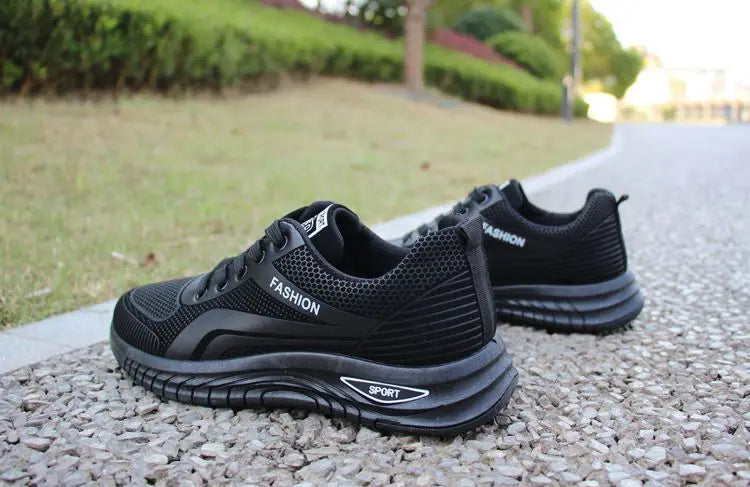 New men's shoes Breathable lightweight fashion shoes casual running shoes platform sports shoes sneakers - AMULET RING STORE