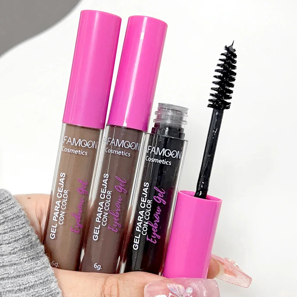3 Colors Natural Liquid Dyeing Eyebrow Cream Waterproof Long Lasting Non-smudge Mascara Tint Makeup Cosmetic Brow Enhancer Cream - AMULET RING STORE