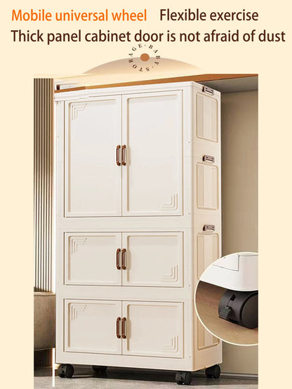Multi-specification Large Capacity Wardrobe Foldable Easy Install Clothes Storage Cabinet Organizer for Home - AMULET RING STORE