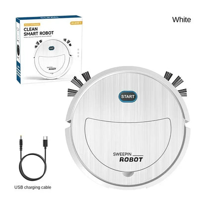 Intelligent Robot Cleaner USB Three in One Sweeping and Mopping Robot Cleaner Kitchen Robots Electric Floor Mop Home Appliance - AMULET RING STORE