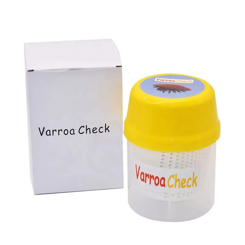 Beehive Varroa Test Varroa Shaker Comfortable To Use for Beekeeping Beekeeper Mite Measuring Beekeeper Tool - AMULET RING STORE