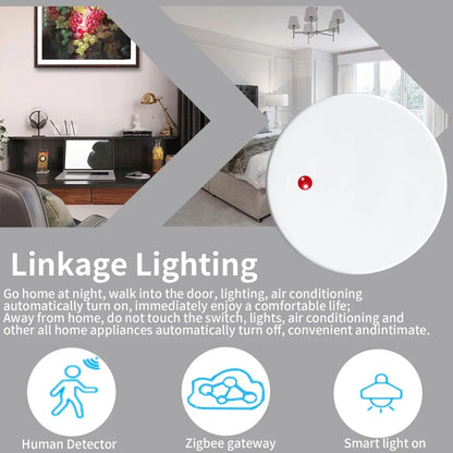 ZigBee Wifi MmWave Human Presence Motion Sensor Radar Wave Human Detector Motion Detector Tuya Hub Smart Life Home Automation - AMULET RING STORE