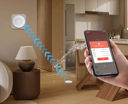 Meian Tuya Zigbee Gateway Multi-Mode Zigbee 3.0 Hub Wifi Bluetooth Gateway Linkage with Water Leak Sensor Door Sensor Smart Home - AMULET RING STORE