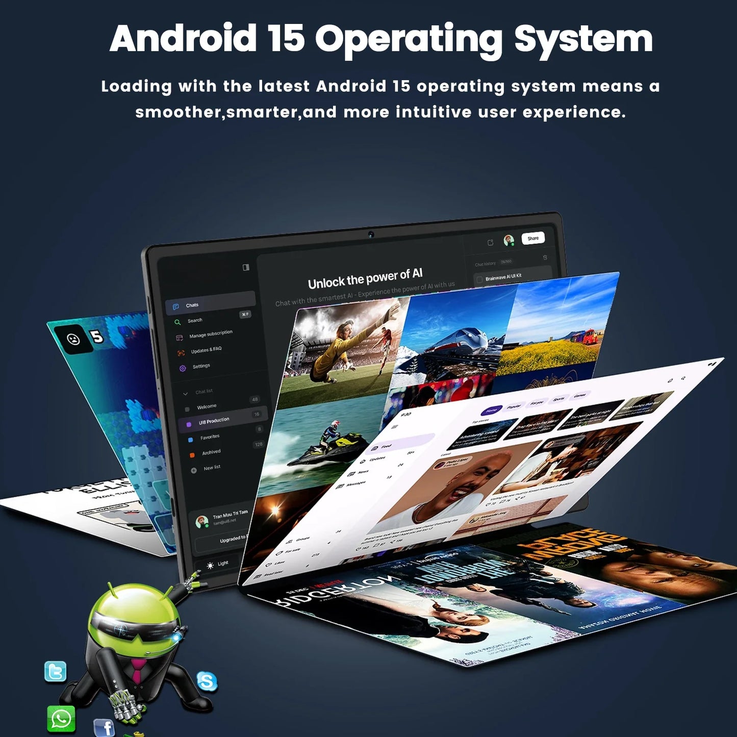 2025 Pad 7s Pro Tablet Android 15 10.1inch Touch Tablets Global Version Original Tablette 16GB+1TB Dual SIM Phone Call 10000mAh