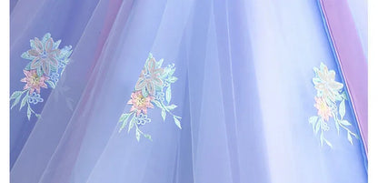 Summer Girls' Hanfu Dress Princess Costume Children's Dresses Kids Vintage Party Baby Girl Dress Cosplay Girls Clothes Vestidos