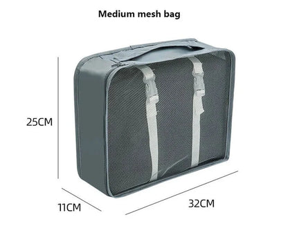 8/9/10/11 Pcs Set Travel Organizer Storage Bags Suitcase Packing Cubes Set Cases Portable Luggage Clothe Shoe Tidy Pouch Folding - AMULET RING STORE