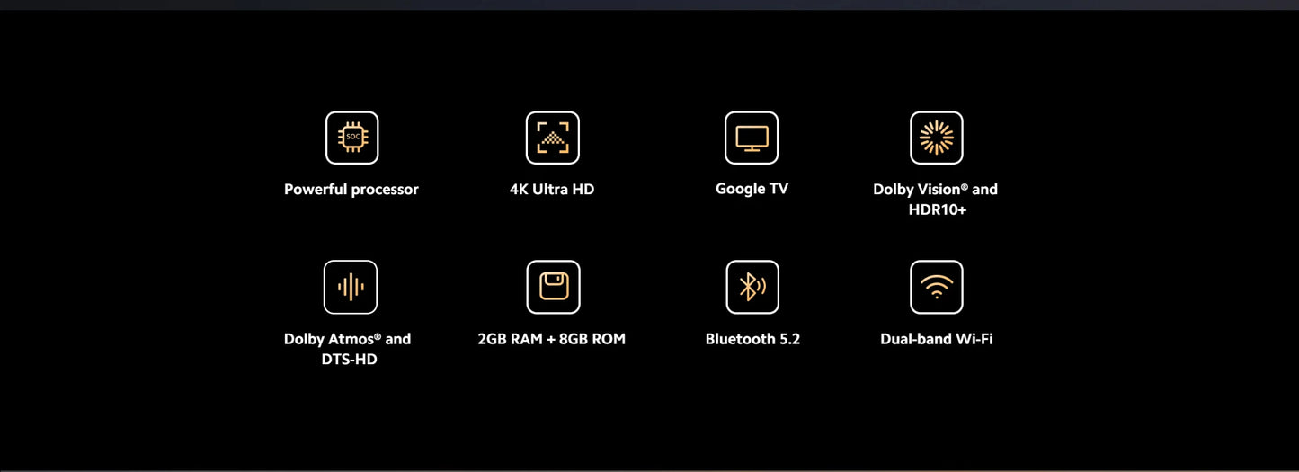 Xiaomi TV Box S 2nd Gen 4K Ultra HD Streaming Media Player Google TV Box WiFi Bluetooth 5.2 Dolby Vision HDR10+ TV Play Box - AMULET RING STORE