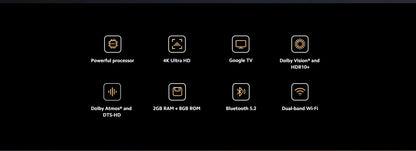 Xiaomi TV Box S 2nd Gen 4K Ultra HD Streaming Media Player Google TV Box WiFi Bluetooth 5.2 Dolby Vision HDR10+ TV Play Box - AMULET RING STORE