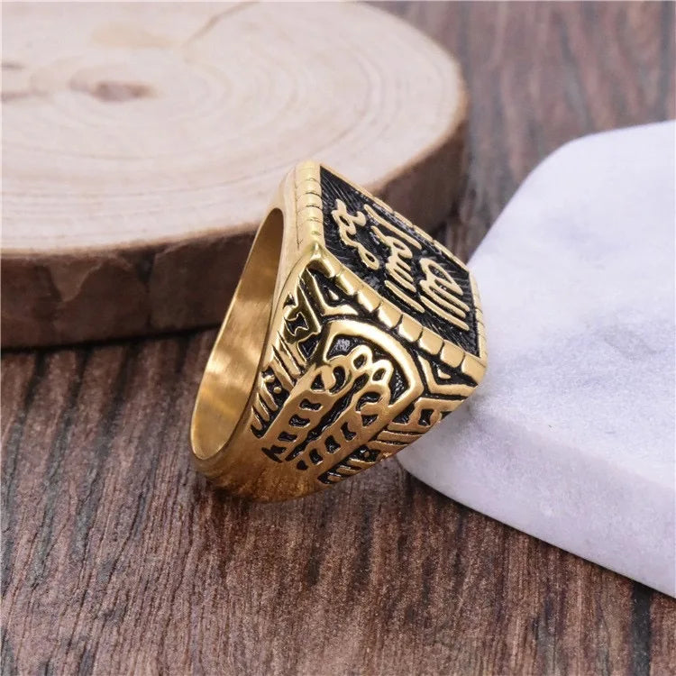 Ethnic Arab Style Rings For Men