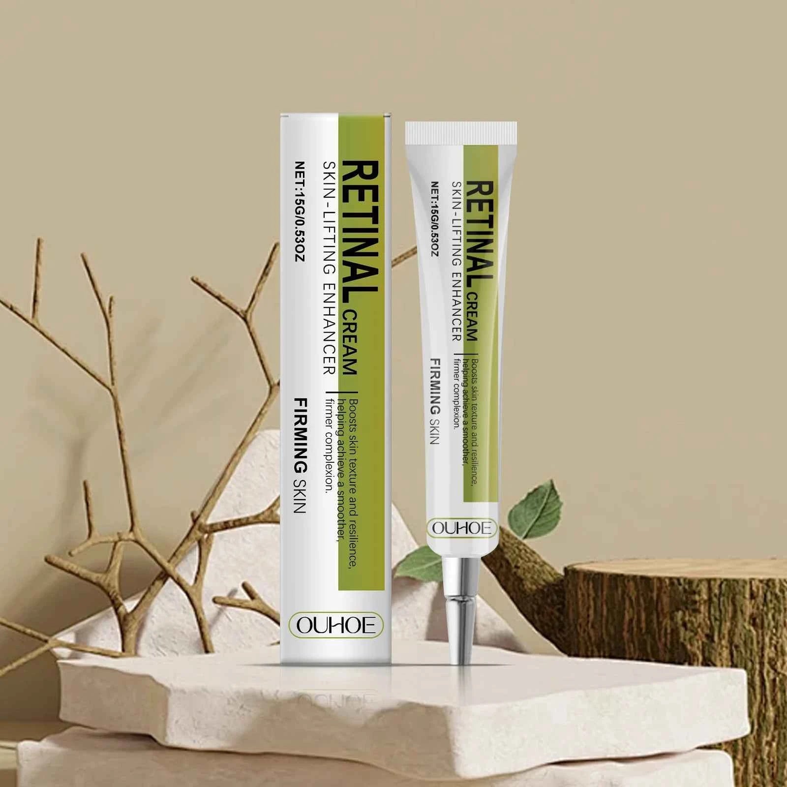 Retinol Cream Smoothing Wrinkle Firming Hydrating Barrier Support Radiant Fade Fine Lines Moisturizing Tightening Face Cream