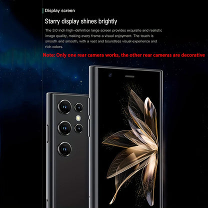 SOYES S26 S23 Pro Series 3.0in Android8.1 Mini Smartphone 2GB RAM 16GB ROM Dual SIM Standby 3G Network Compact Mobile Phone - AMULET RING STORE