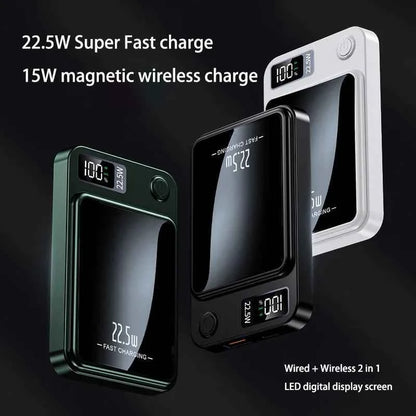 Magnetic Wireless PowerBank 30000mAh 22.5W Fast Charging External Battery for Xiaomi Samsung iPhone PD 20W for Magsafe Powerbank