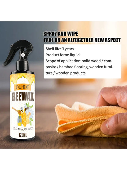 Natural Essential Oil Wax Dilute Wood Floor Scratches Beeswax Gentle Care Furniture Anti-Mildew & Moisture-proof Wooden Wax - AMULET RING STORE