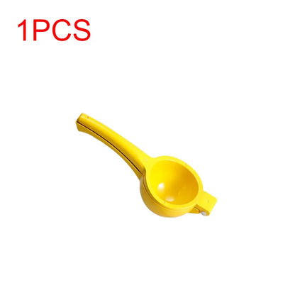 Lemon Squeezer Home Manual Lemon Squeezer Easy To Clean Portable Practical Kitchen Tool Sturdy Hand Lemon Juicer Max Extraction - AMULET RING STORE