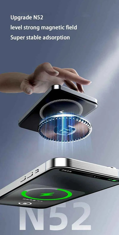 Xiaomi 120W Magnetic Power Bank 50000mAh Large Capacity Wireless Magnetic Fast Charger Portable Power Supply for iPhone Samsung