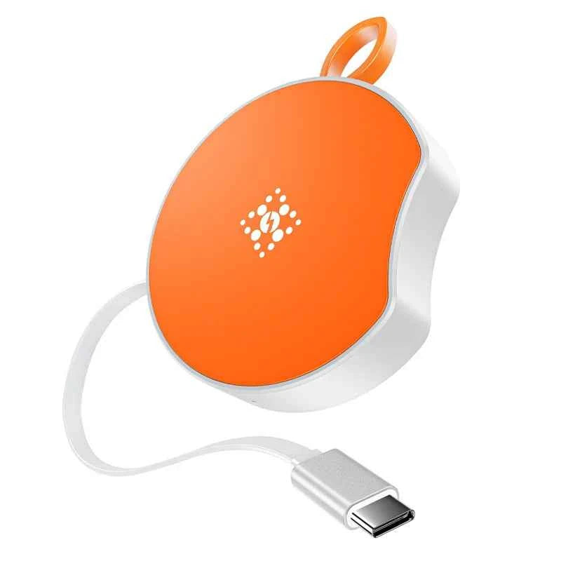 Wireless Charger for iPhone 15 14 13 Samsung S23 Huawei Mate60 15W Fast Charge with Hidden USB Cable Universal Charging Pad for