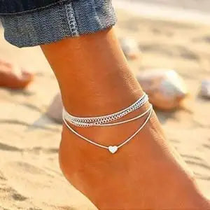 New Personalized Butterfly Pendant Anklet Summer Beach Leg Chain Handcrafted Anklet Gold And Silver Headwear Wholesale And Retai