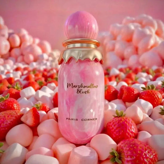 3.4oz/100ml Paris Corner Corner Marshmallow Women's Perfume Eau De Toilette Long-lasting Floral Scent Fresh Natura Perfume