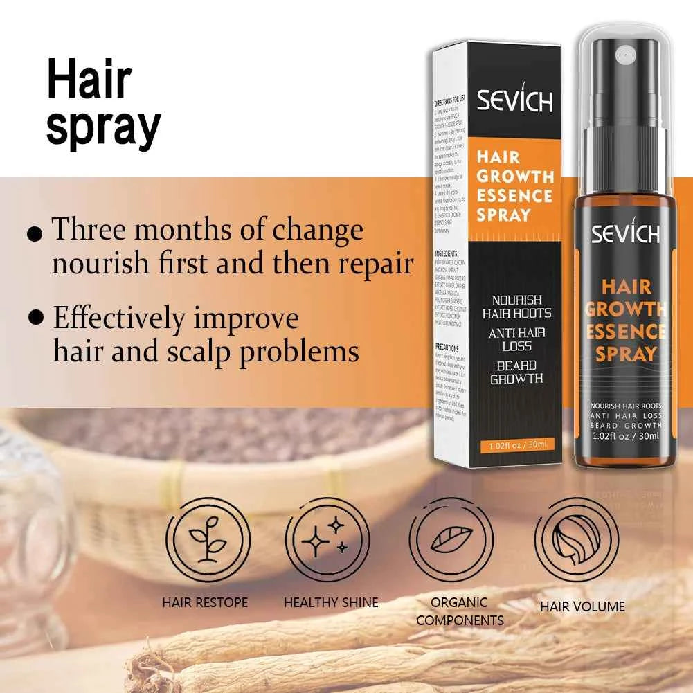 30ml Ginger Hair Growth Essence Hair Care Liquid Strengthen Hair Roots Increase Hair Luster Massag Scalp Repair Hair Essence Oil