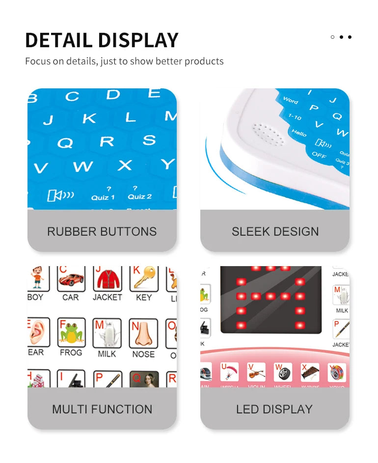 Kids Electronic Learning Laptop - Educational Toy - AMULET RING STORE