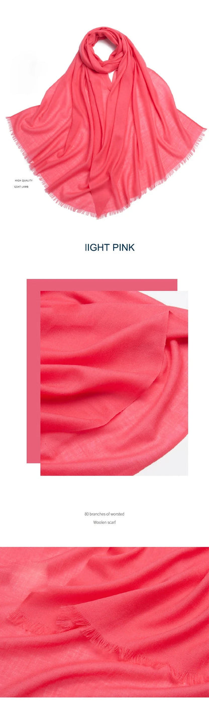 Winter Scarf Women luxury 100Wool Designer scarf women luxury 2024 Multifunction shawls Wraps luxury  brand pashmina SCARFVES