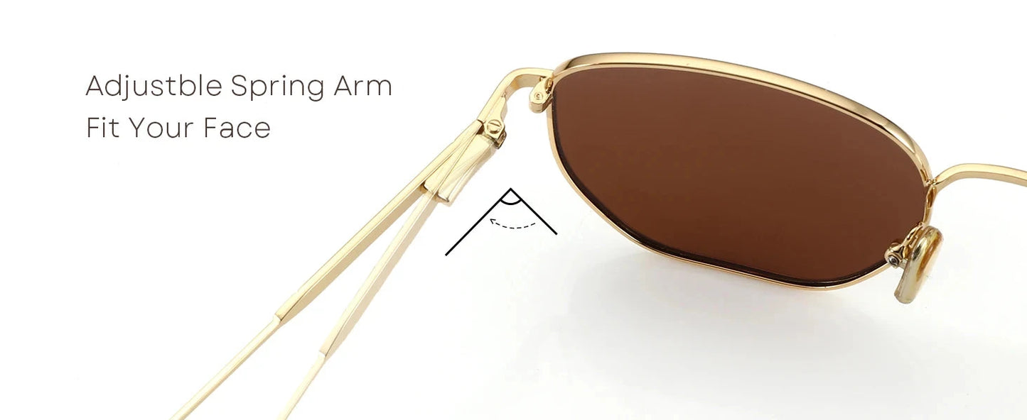 ZENOTTIC Hexagon Polarized Retro Sunglasses for Men Women-Vintage Metal Frame Design UV Protection Trendy Fashion Shades