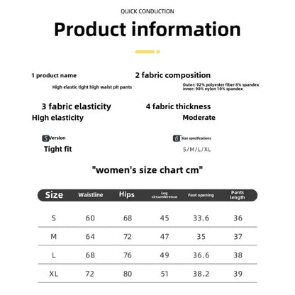 High Elasticity Men's & Women's Yoga Workout Shorts Two-Layer Moisture-Wicking, Ideal for Running and Fitness Enthusiasts!