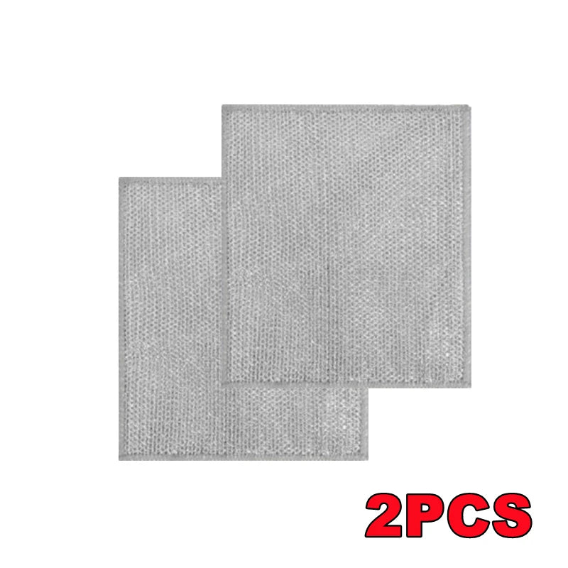 10-1pc Magic Cleaning Cloth Thickened Double -sided Metal Steel Wire Rags Kitchen Dish Pot Washdishing Cloths Towel Clean Tools - AMULET RING STORE