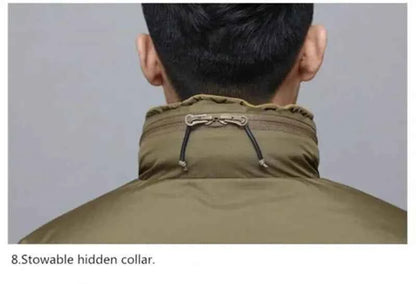 Winter Jacket Tactical Down Jackets for Men Winter Warm Waterproof Windbreakers Hunting Hiking Parkas Coat