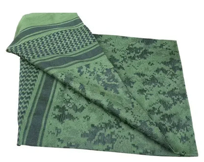 Keffiyeh Tactical Desert Scarf Wrap Shemagh Head Neck Arab Scarf Keffiyeh Scarf Wrap for Men And Women - AMULET RING STORE